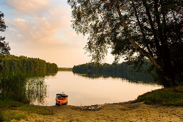 Romantische Anlegestelle ...... im Müritz Nationalpark